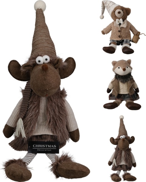 Plush reindeer with dangling legs (547340)