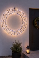 Wianek metalowy 38cm 480LED mix ciepłe zimne flash (AX5393500)