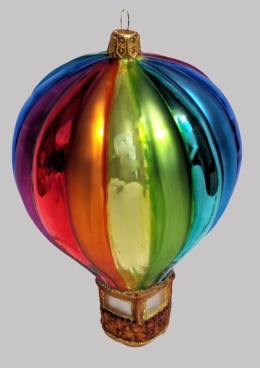 Bombka formowa: Balon kolorowy (334) SZ