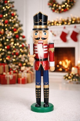 Dziadek do orzechów Nutcracker drewniany z mieczem 39cm (SC01M53-214)-20%