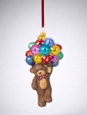 Bombka Huras: Miś z balonami (S885)