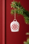 Small white metal bell (541483)