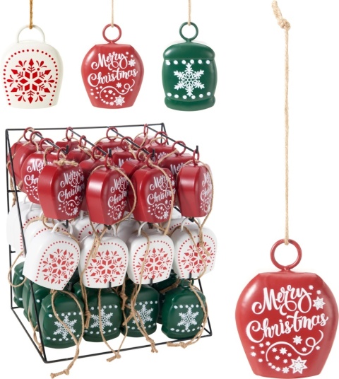 Medium red metal bell (541484)