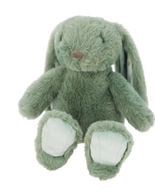 Plush rabbit 40 cm green long ears small (504273)