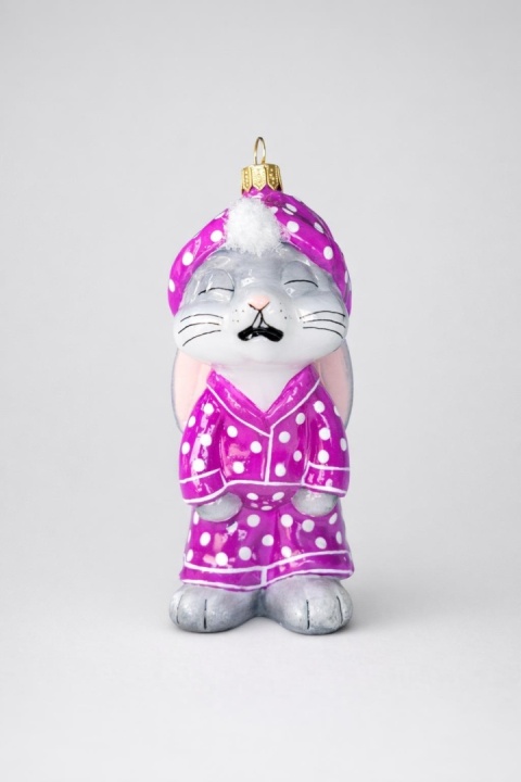 Bauble Mold: Sleepy bunny (100) A