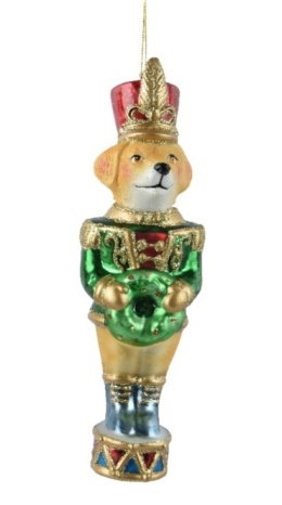 Bombka szklana: Nutcracker pies (129725)