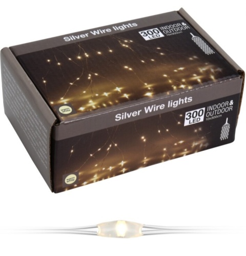 300LED wire lights, 10*300cm beam, warm 240V (AX8702530;AX5701520)