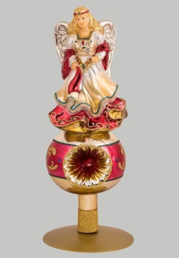 Huras Bauble: Spitz with Angel (T17)