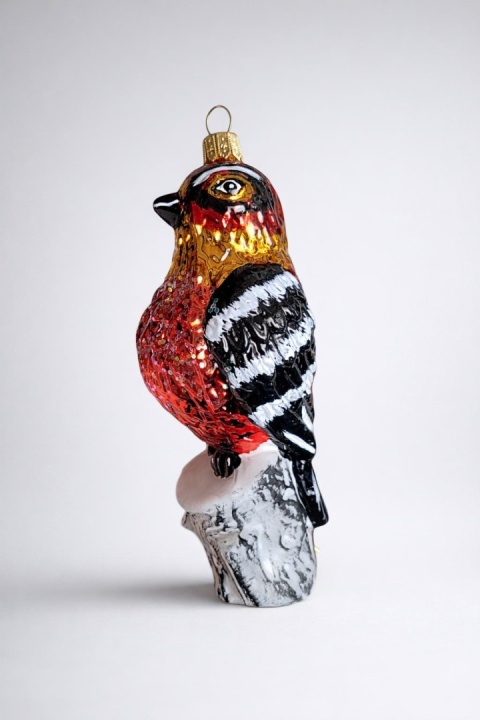 Bauble form: Woodpecker on a tree trunk (77) SE