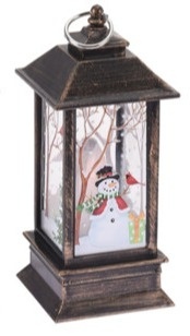 Plastic mini LED lantern 