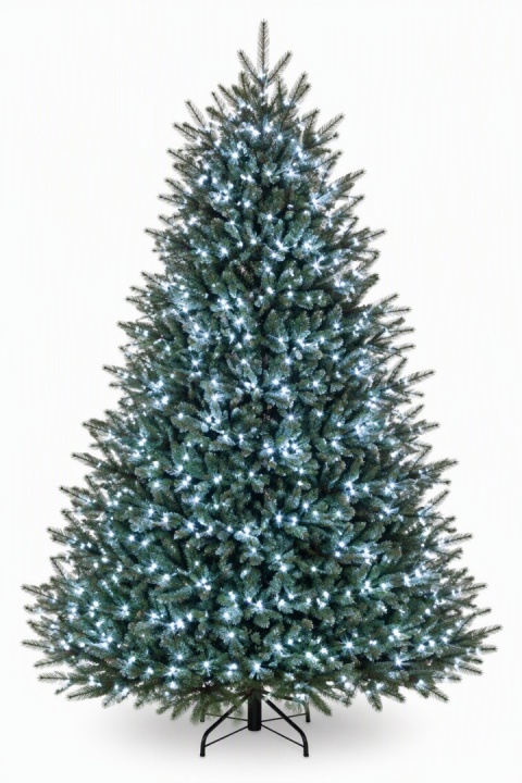 Girlanda świetlna 3000LED dł.22m zimna 8 funkcji czarny kabel (AX8550070)