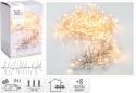Girlanda świetlna 768LED 5,6m ciepła transparentny kabel (AGL550430)