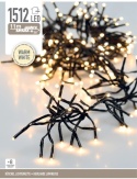 Girlanda świetlna 1512LED dł.11m b.ciepła czarny przewód (AGL550150)