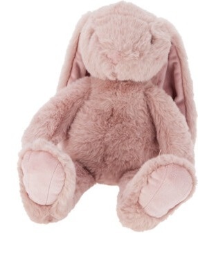 Królik pluszowy 40cm różowy długie uszy mały (543271)