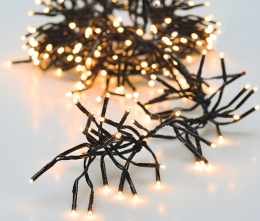 Light garland 3000LED, length 22m, warm white, 8 functions, black cable (ALG550170)
