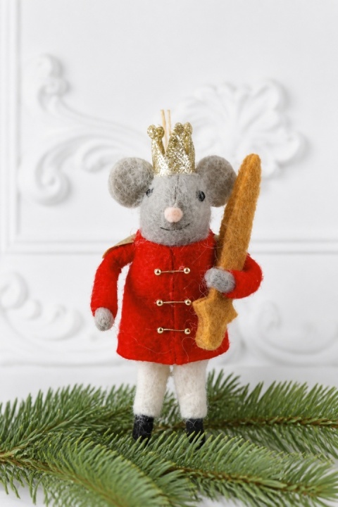 Mouse in a red outfit hanging decoration (545364)(K)