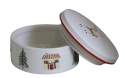Pojemnik ceramiczny ręcznie malowana duży (8273)