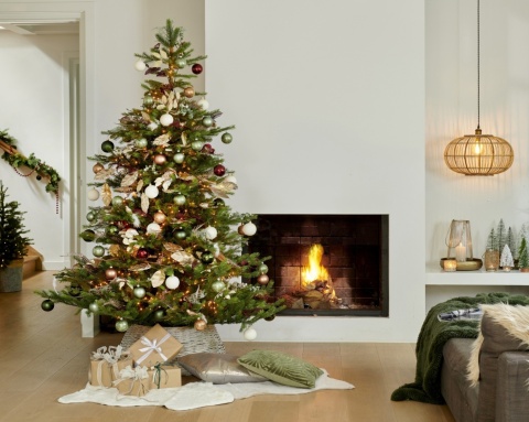 Choinka sztuczna Grandis fir zielona 210cm fi 150cm (681452)