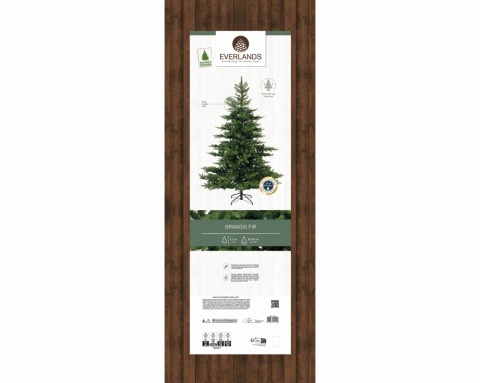 Choinka sztuczna Grandis fir zielona 210cm fi 150cm (681452)