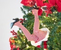 Christmas tree decoration, Santa Claus's movable legs, 35cm(AGG000040)