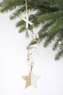 Zawieszka drewniana X-MAS (TG43735)-30%