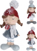 Dziewczynka ceramiczna 20cm z prezentem (008587)-20%