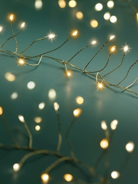 Girlanda 960LED złoty drucik ciepły biały/bursztyn 8funkcji 12m timer (496709) wew/zew