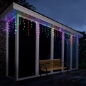 Kurtyna sople RGB 212LED dł.5,8m hx60cm z efektami kolorowa (490814) pilot timer
