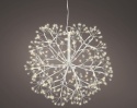 "Dmuchawiec" wiszący fi 35cm 192LED ciepły timer (490036)