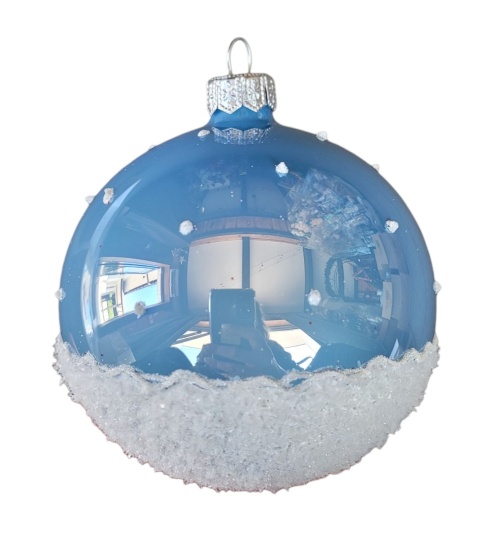 Baubles 120 decorated ornament pack of 4: WINTER FUNNY