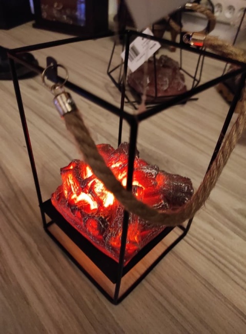 Lampion metalowy "żar" (JH-030712-3) -40%
