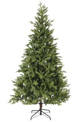 Allison artificial pine Christmas tree, green, 210 cm, diameter 127 cm (689832)
