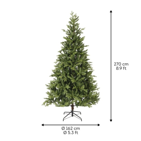 Allison artificial pine Christmas tree, green, 270 cm (684132)