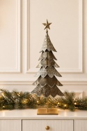 Large gold metal Christmas tree 118 cm (2883)