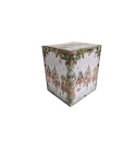 Christmas Village porcelain mug with infuser, decorative box