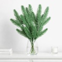 Set of 6 green branches PE pik-3 (CV32192)
