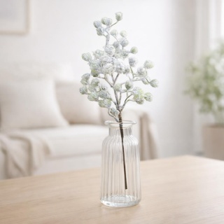 Gałązka "modrzew" 60cm flokowana (GL03740)