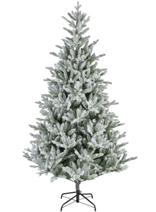 Choinka sztuczna sosna Allison śnieżona 180cm fi 112cm (689855)