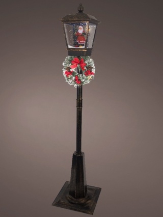 180 cm Lantern, 33 LEDs, cold white light, swirling snow (489731), power adapter included