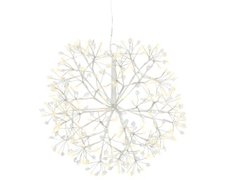 "Dmuchawiec" wiszący fi 35cm 192LED ciepły timer (490036)