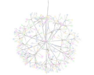 "Dmuchawiec" wiszący fi 35cm 192LED pastelowy timer (490038)