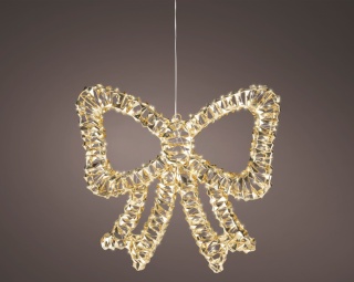 Metalized gold bow 400LED heat (490395)