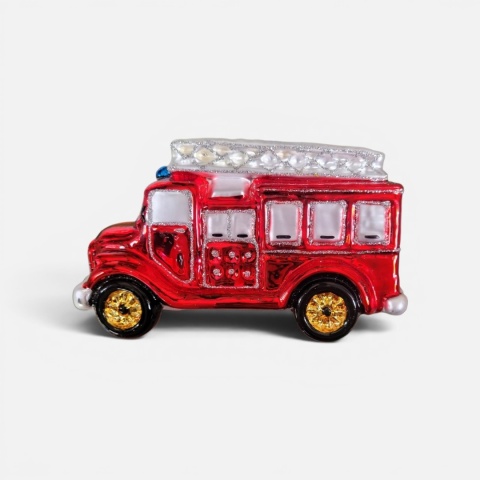 Bauble: Fire truck "On the siren" (132) D
