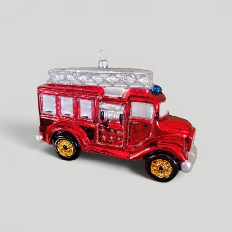 Bauble: Fire truck "On the siren" (132) D