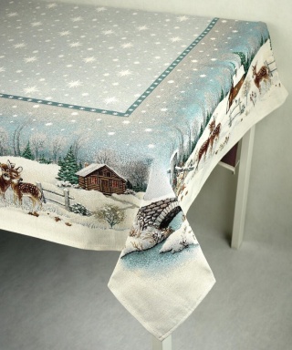 Obrus gobelinowy Eden 140x240cm Sarenki w lesie (SW212)