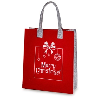 Torba świąteczna Merry Christmas filc (185635)