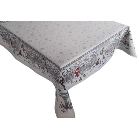 Chenille tapestry tablecloth 140x240cm SARENKA (TX0017-854)