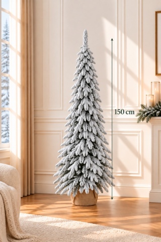 Choinka Everest PE Snow 150cm (DC0252) fi 67cm