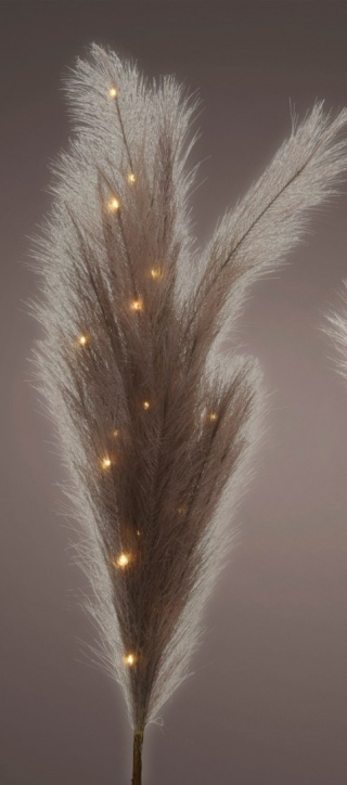 Trawa ozdobna 70cm zgaszony fiolet 6 LED (485929) -50%