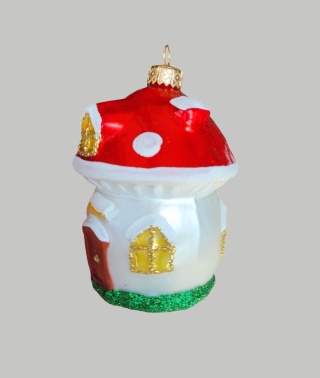 Bombka formowa: Domek muchomor (98) M